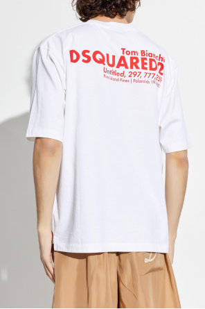 Dsquared2 T-shirt z nadrukiem