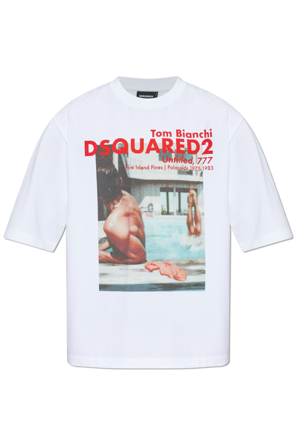 T-shirt with print od Dsquared2