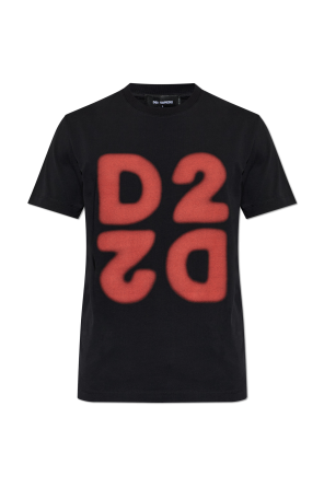 T-shirt with printed logo