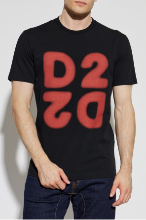 Dsquared2 Camiseta con logo estampado