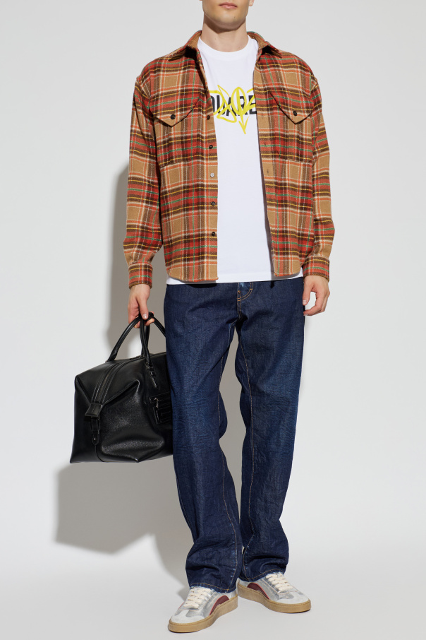 Dsquared2 T-shirt z nadrukowanym logo
