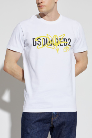 Dsquared2 T-shirt z nadrukowanym logo
