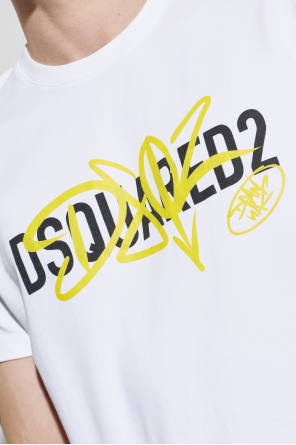Dsquared2 T-shirt z nadrukowanym logo