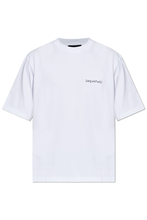 T-shirt with colorful print od Dsquared2