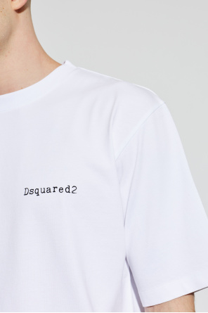 Dsquared2 T-shirt z kolorowym nadrukiem