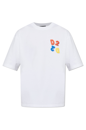 T-shirt with a patch