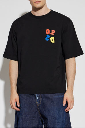 Dsquared2 Camiseta con logotipo estampado