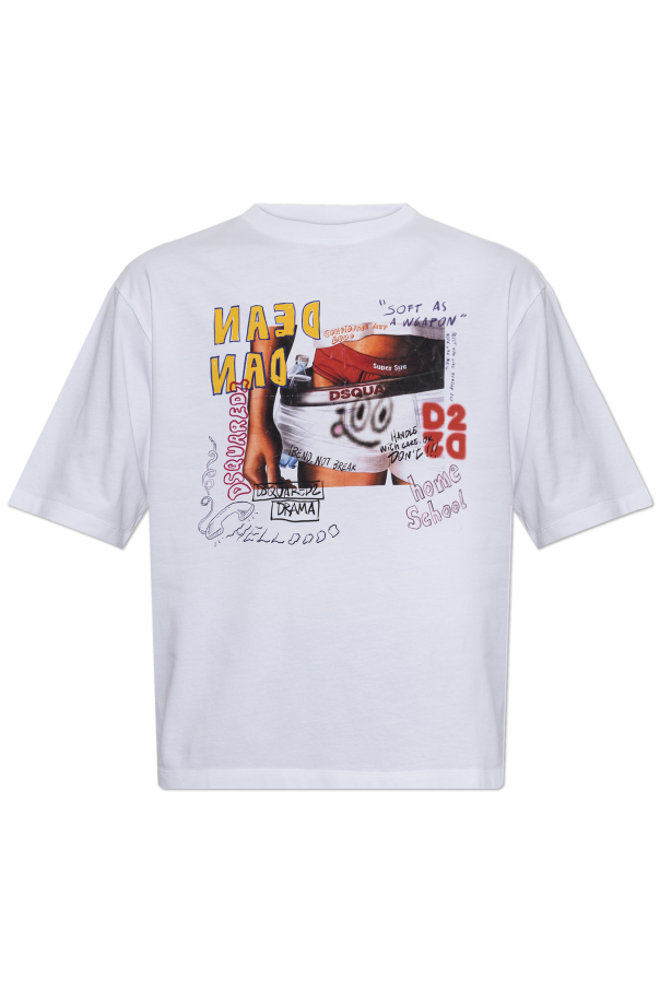 T-shirt with print od Dsquared2