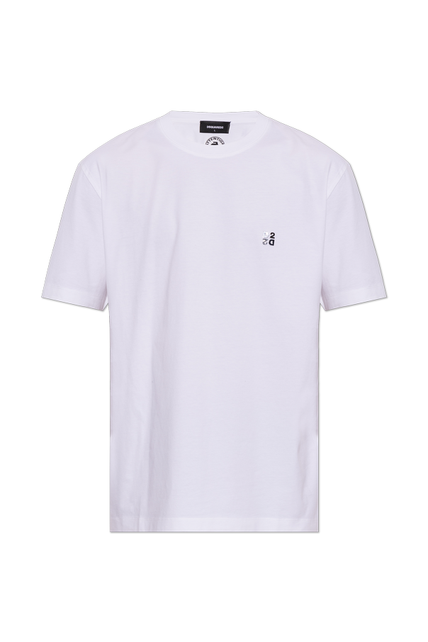 Dsquared2 T-shirt with logo appliqué