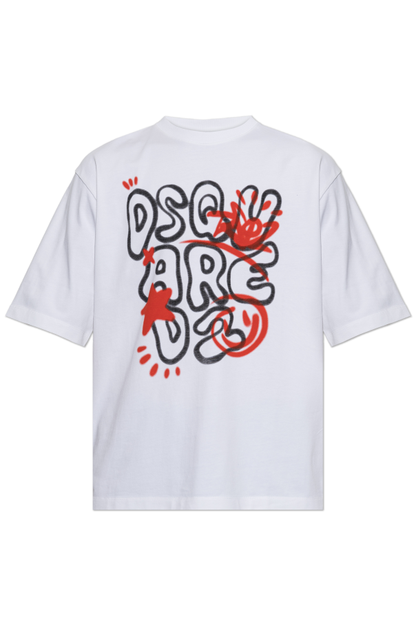T-shirt with print od Dsquared2