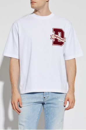 Dsquared2 T-shirt with a logo-shaped patch
