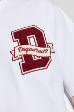 Dsquared2 T-shirt with a logo-shaped patch