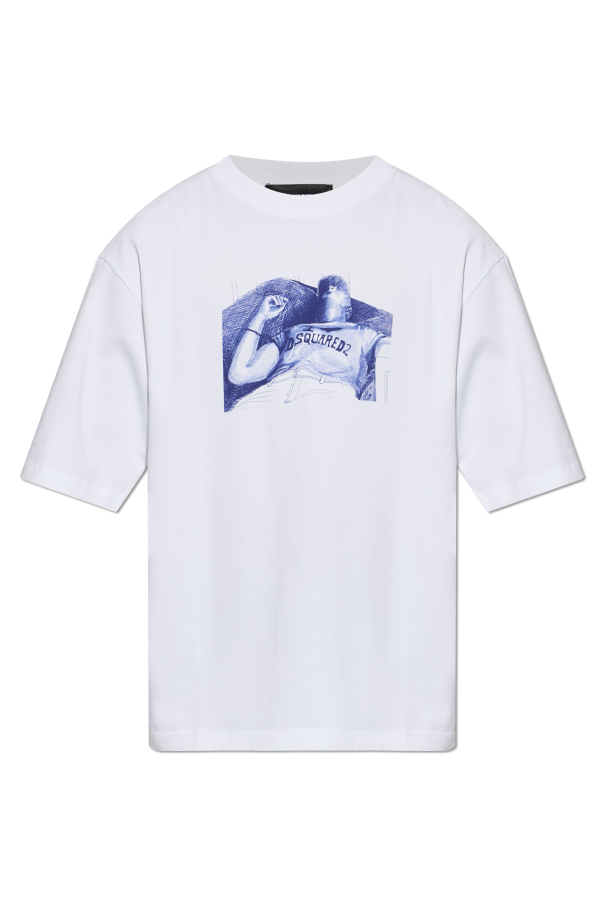 T-shirt with logo od Dsquared2