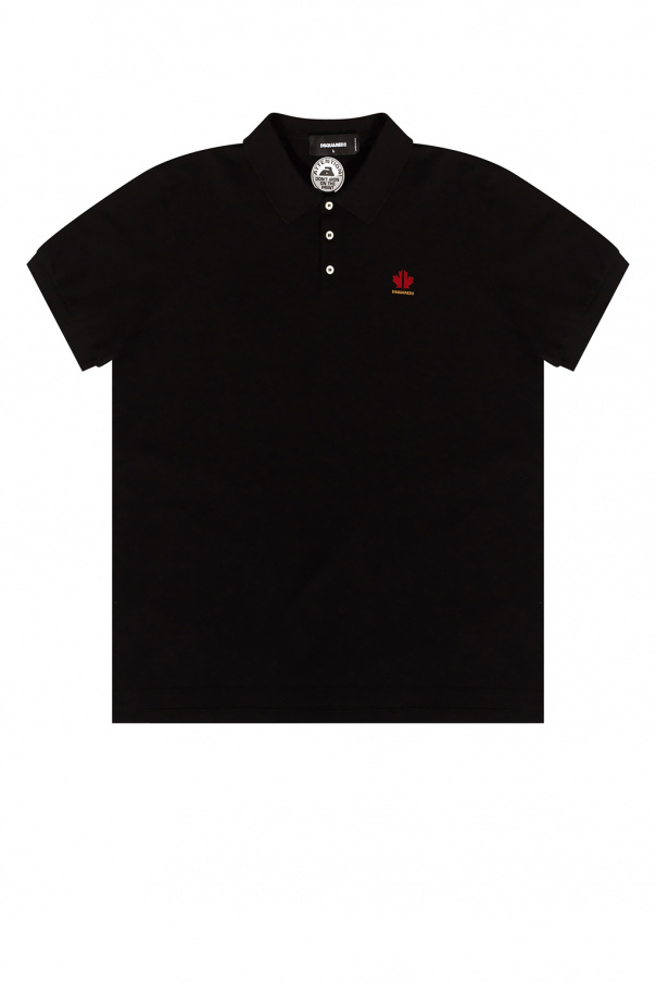 Dsquared2 Red polo homme eden park