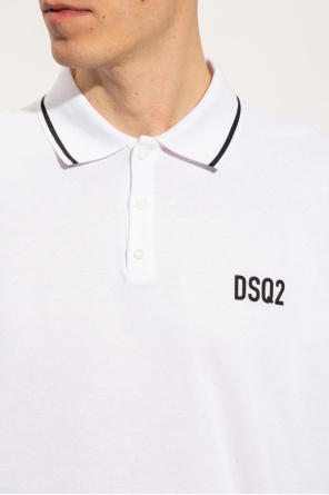 Dsquared2 Camisa rosa con logo en la espalda de la colaboración exclusiva de Assn polo Ralph Lauren x ASOS
