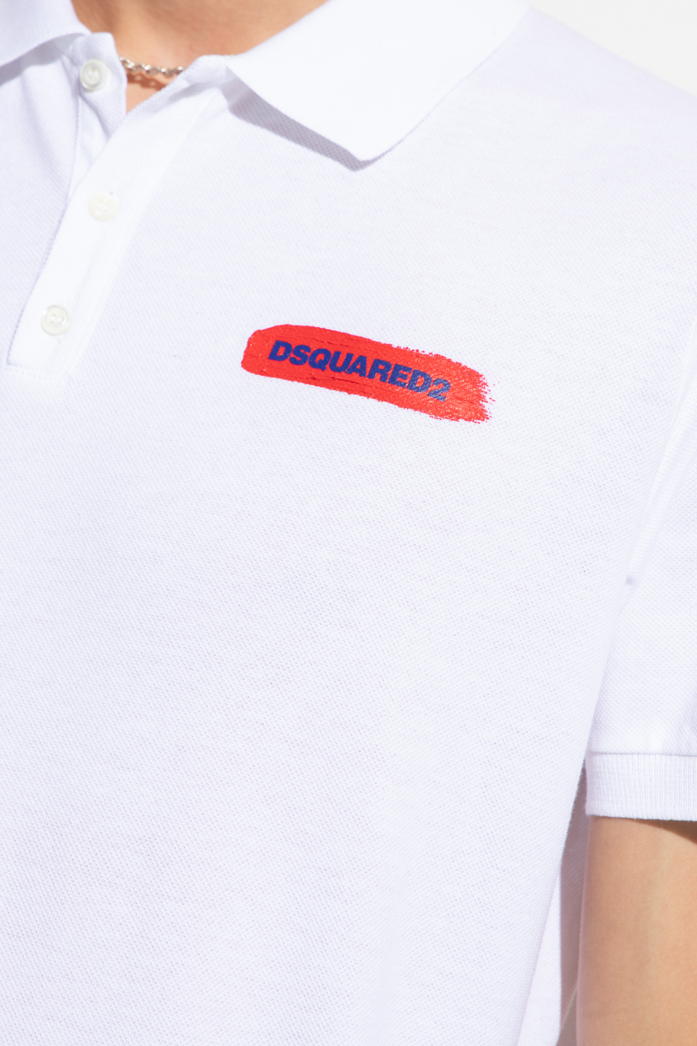 zweep dutje omzeilen Dsquared2 Polo shirt with logo | Men's Clothing | Vitkac