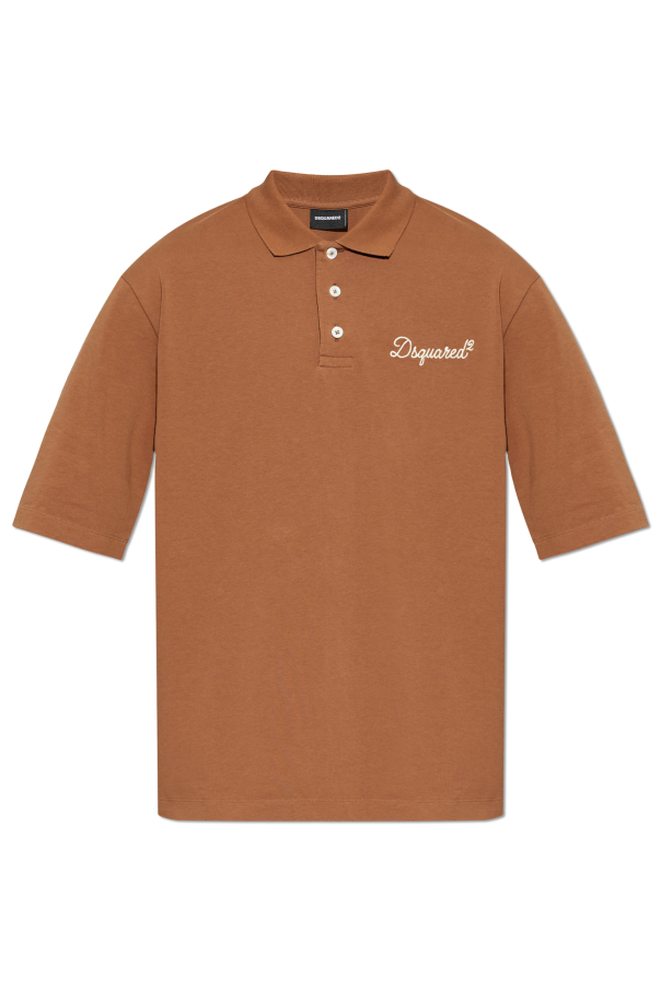 Polo with embroidered logo od Dsquared2