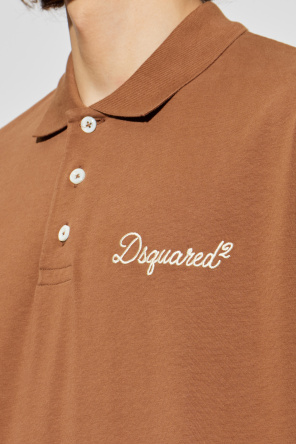 Dsquared2 Polo shirt with embroidered logo