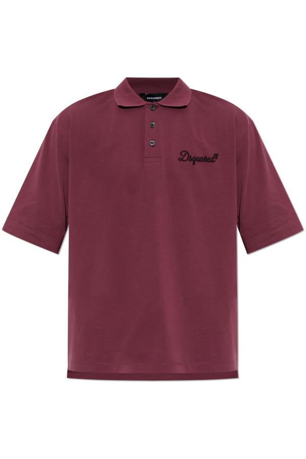 Polo with embroidered logo od Dsquared2