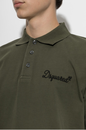 Dsquared2 Поло с бродирано лого