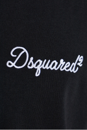 Dsquared2 Polo z wyszytym logo