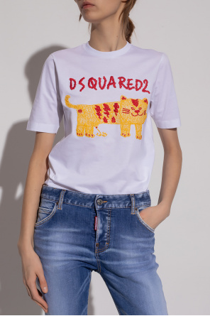 Dsquared2 Embroidered T-shirt