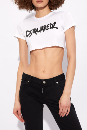 Dsquared2 Crop top with logo