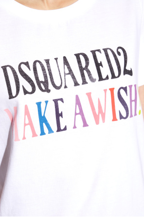 Dsquared2 T-shirt z nadrukiem