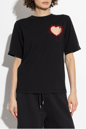 Dsquared2 T-shirt with appliqué