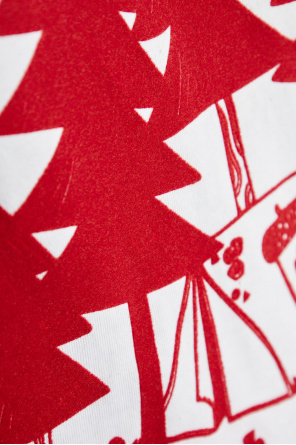 Dsquared2 T-shirt with logo and velvet finish