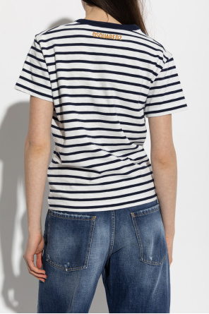 Dsquared2 Striped pattern T-shirt
