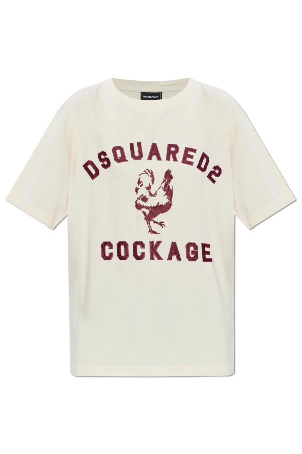 T-shirt with logo od Dsquared2