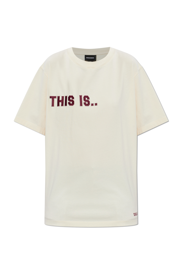 T-shirt with print od Dsquared2