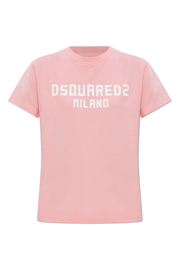 T-shirt with printed logo od Dsquared2