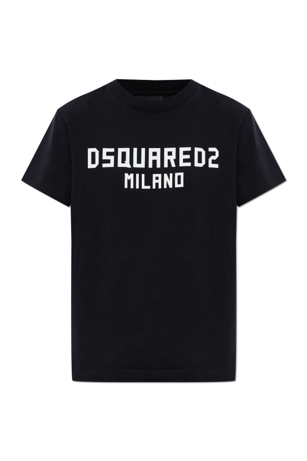 T-shirt with printed logo od Dsquared2