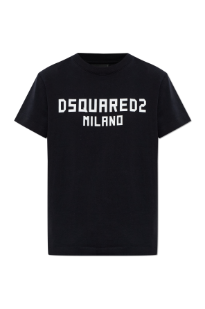 T-shirt with printed logo