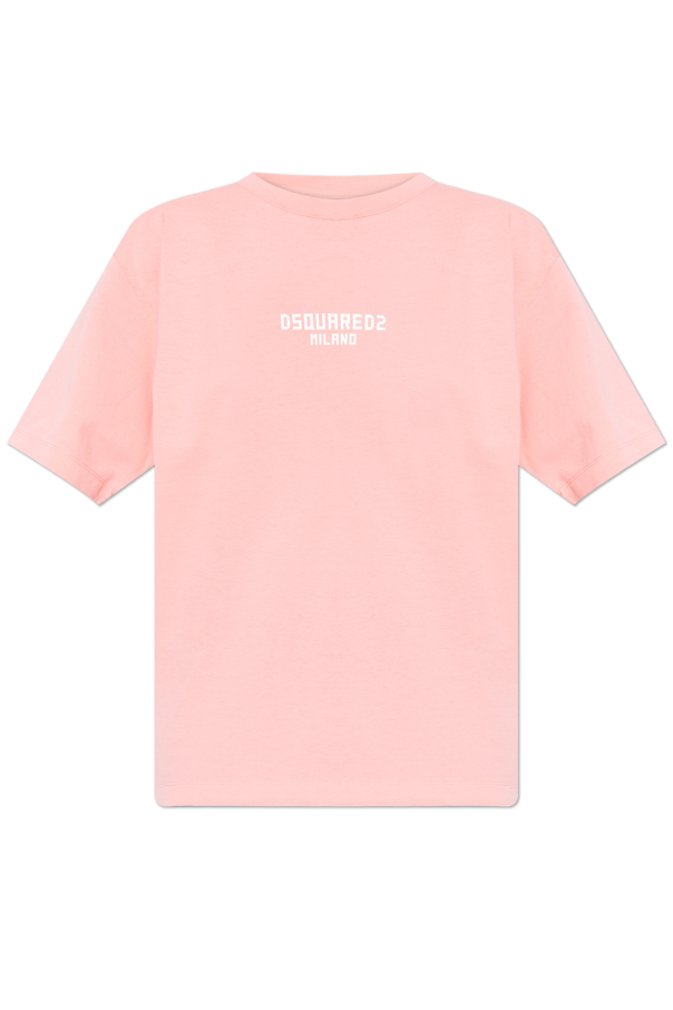 T-shirt with printed logo od Dsquared2