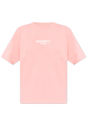 T-shirt with printed logo od Dsquared2