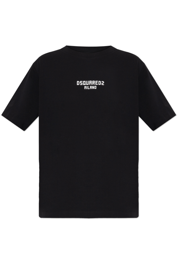 T-shirt with printed logo od Dsquared2