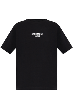 T-shirt with printed logo od Dsquared2