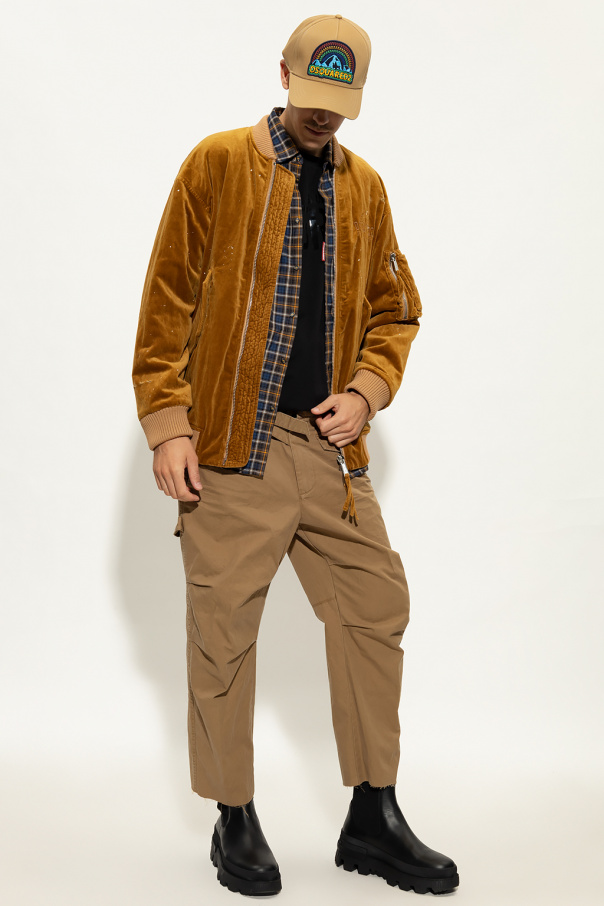 Dsquared2 The North Face Wind Anorak jacket in brown Exclusive at ASOS