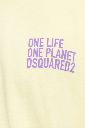 Dsquared2 T-shirt z kolekcji ‘One Life One Planet’