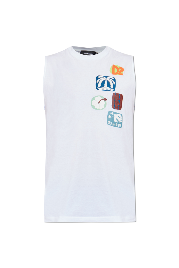 Dsquared2 Sleeveless T-shirt capsule `Summer Lovers`