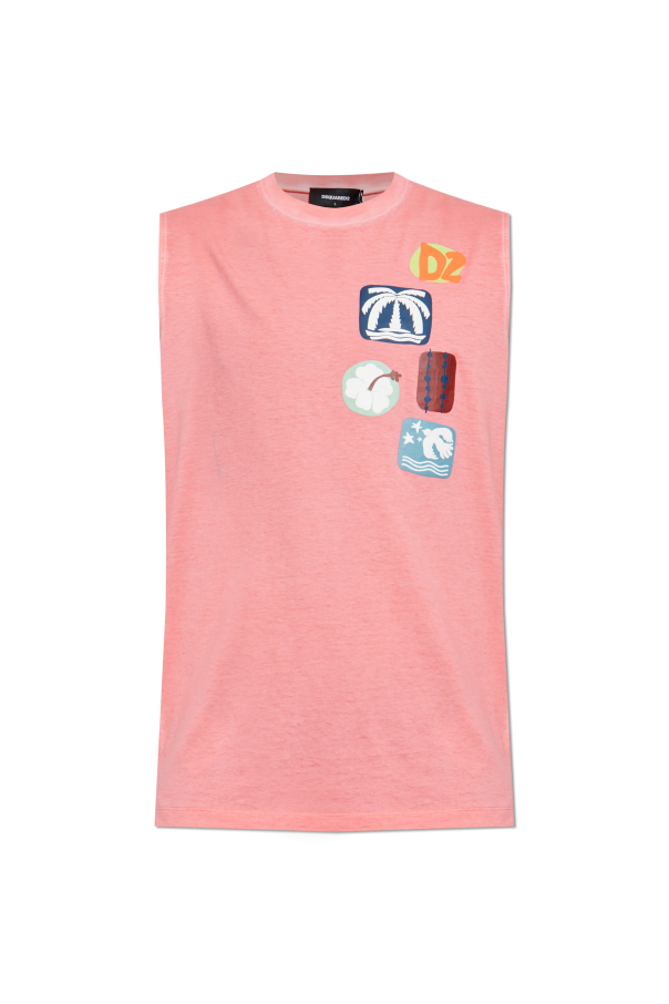 Sleeveless T-shirt capsule 'Summer Lovers' od Dsquared2