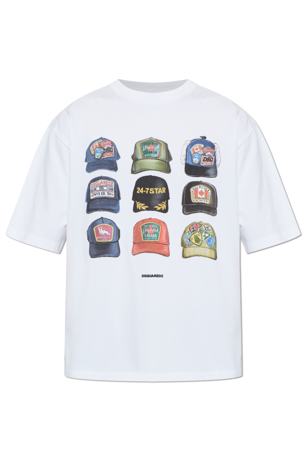 T-shirt with print od Dsquared2