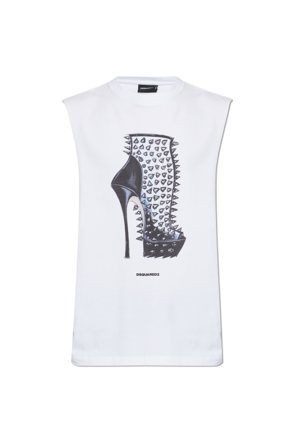 Sleeveless T-shirt od Dsquared2