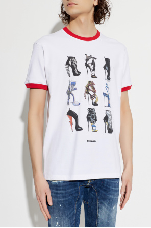 Dsquared2 Camiseta con estampado