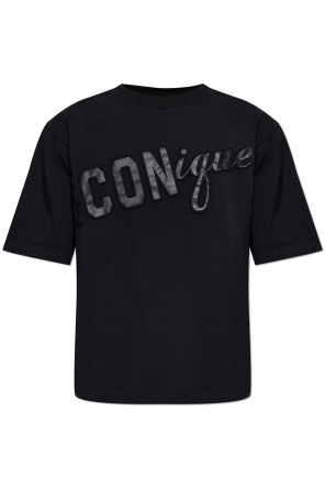 T-shirt with a patch