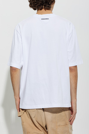 Dsquared2 Cotton t-shirt with stitched logo