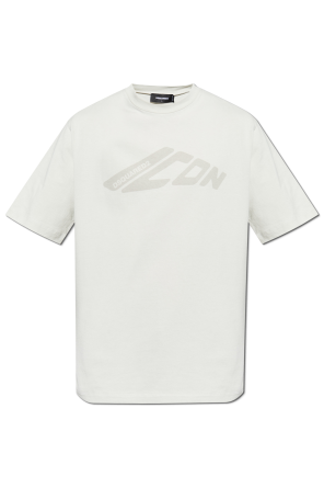 T-shirt with printed logo